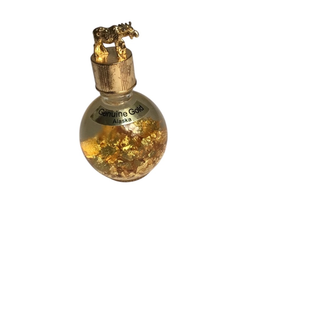 Genuine Gold Alaska with Caribou top - Picture 2 of 3